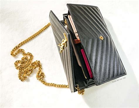 YSL Saint Laurent Wallet On Chain Bag Review.